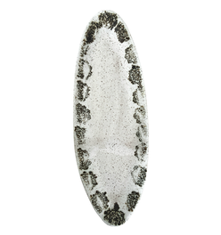 Sandalwood Floral Cut Oval Tray