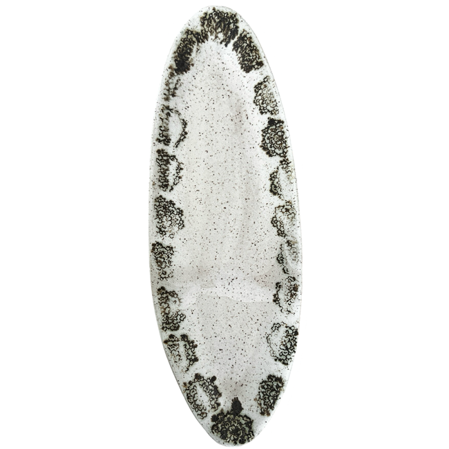 Sandalwood Floral Cut Oval Tray-gallery-36193974681789