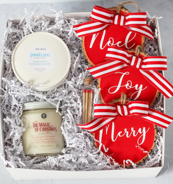 The Magic of Christmas Gift Set Candle + Wax Melts + Ornaments + Matches