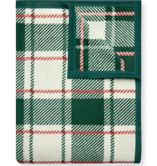 Christmas Check Blanket