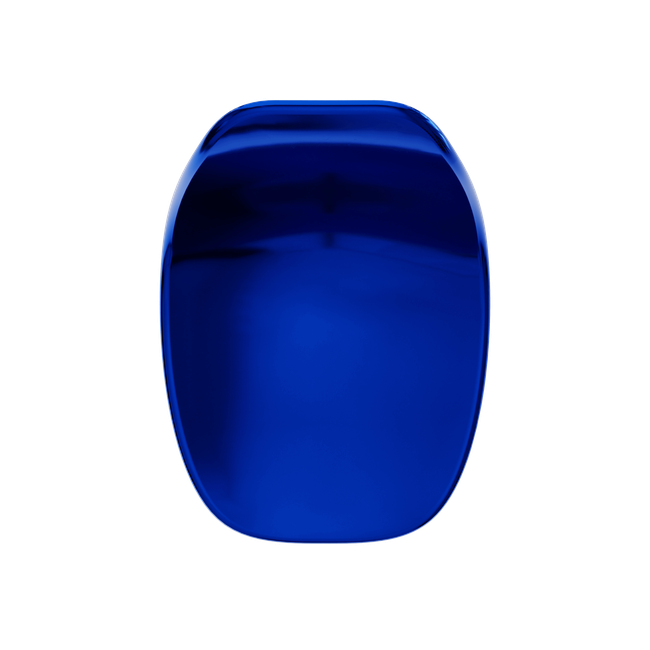 Metallic Blue MicroShell Chair™-gallery-47786857201950