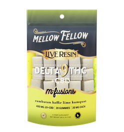 Delta 9 Live Resin Edibles 400mg - Rambutan Kaffir Lime Kumquat