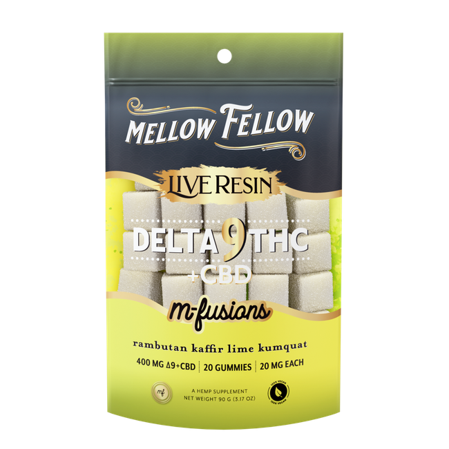 Delta 9 Live Resin Edibles 400mg - Rambutan Kaffir Lime Kumquat-gallery-36335887810766