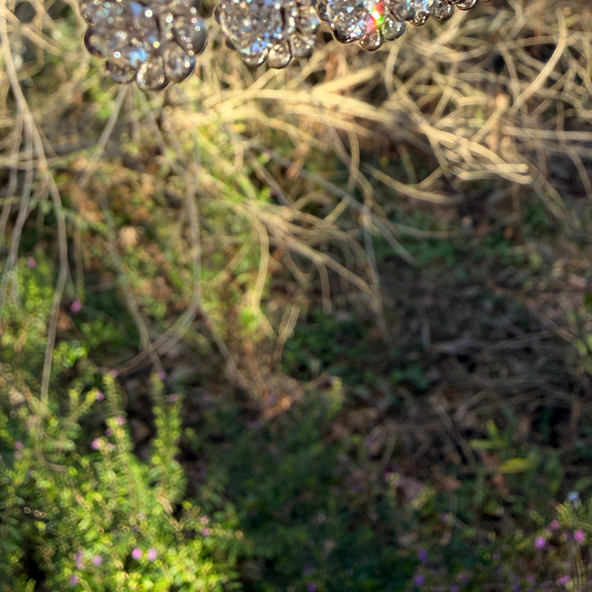 Antique 18K gold diamond flower charms-gallery-57278886969659