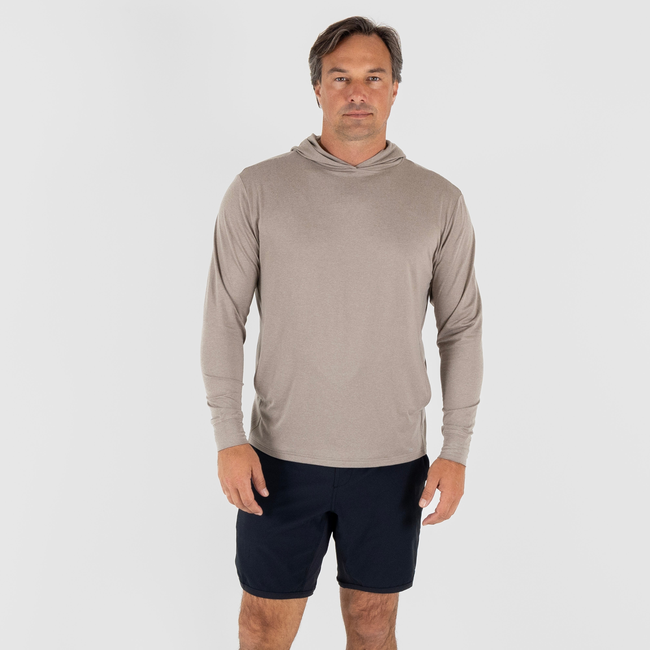 Blacks Beach Hoodie - Coconut Heather-gallery-47802503856353