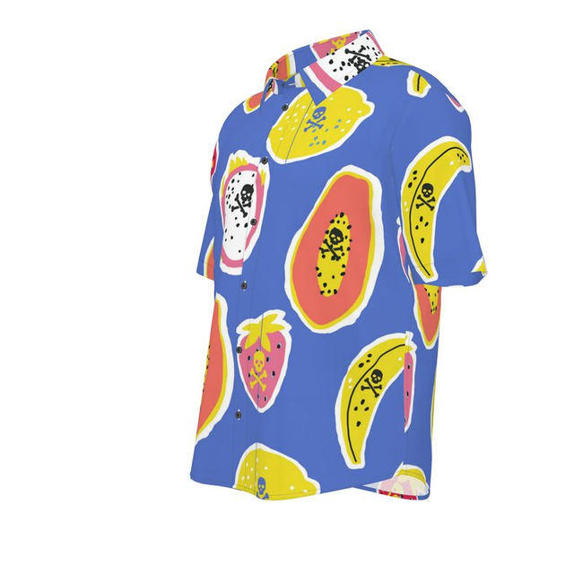 Fruit of the Poisonous Tree Men's Short Sleeve Button Up-gallery-32171576131650