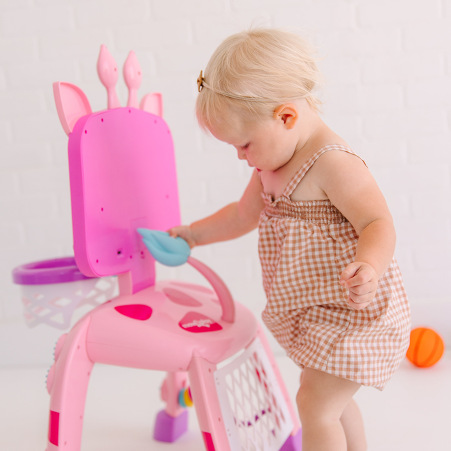 Giraffe Play & Score Activity Center - Pink-gallery-41429453865176