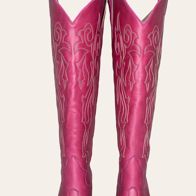 Santa Rosa Pink Wide Calf Boots-gallery-38281983525088