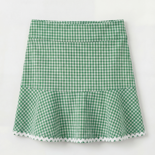 Juli Littles Skirt Gingham-gallery-68311982080081
