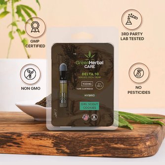 GHC Delta-10 THC Vape Cartridge