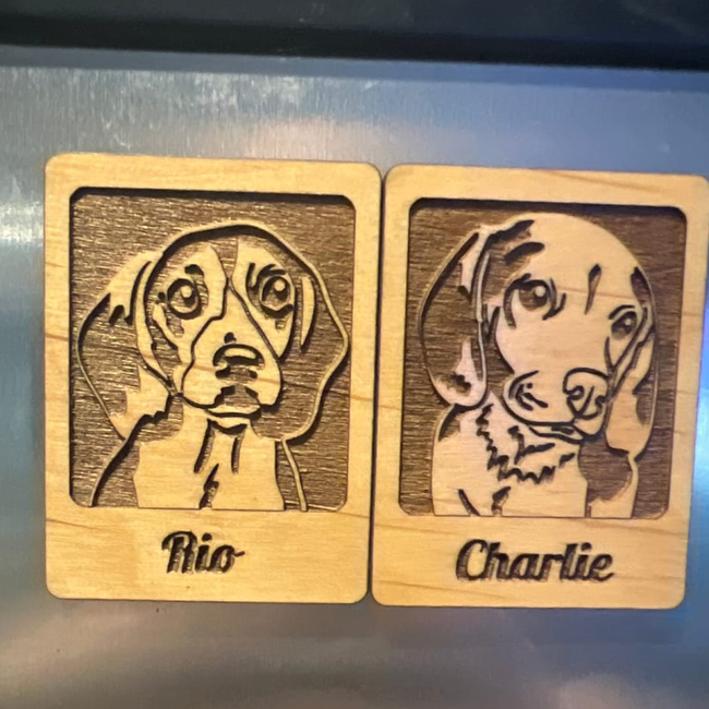 Custom Pet Portrait Magnet-gallery-48908939428162