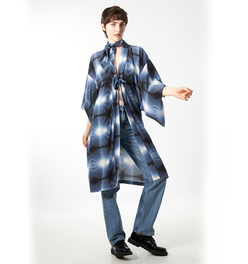 Babs Kimono: A Silk Masterpiece Inspired by NYC Rain