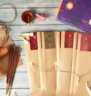 Natural Floral Varieties Incense, 10 Sticks Each