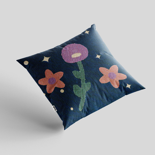 Romance is Dead - Flower Pillow-gallery-37494922117296