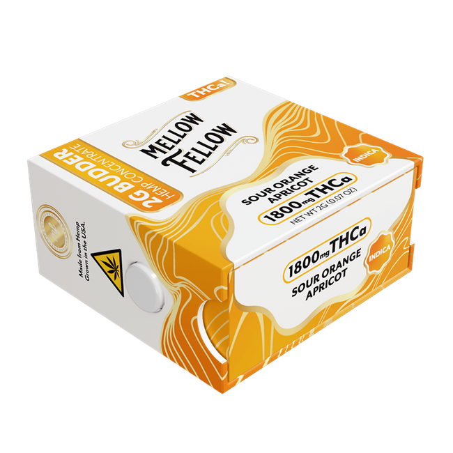 THCa 2g Budder Jar - Sour Orange Apricot (Indica)-gallery-37435823521998