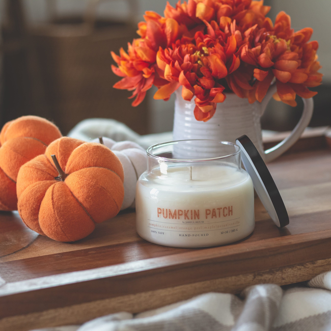 Fall Candle Pumpkin Patch - 10 oz-gallery-28328221638726