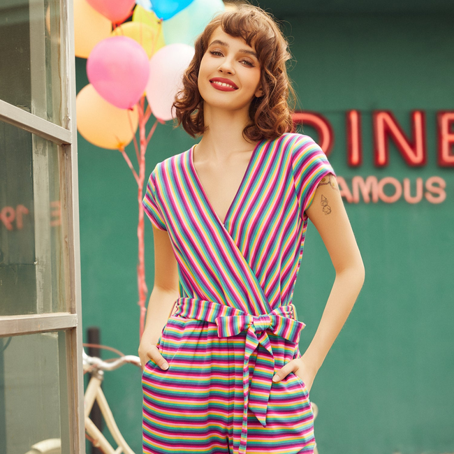 The Twist & Stripe Jumpsuit-gallery-39231315607723