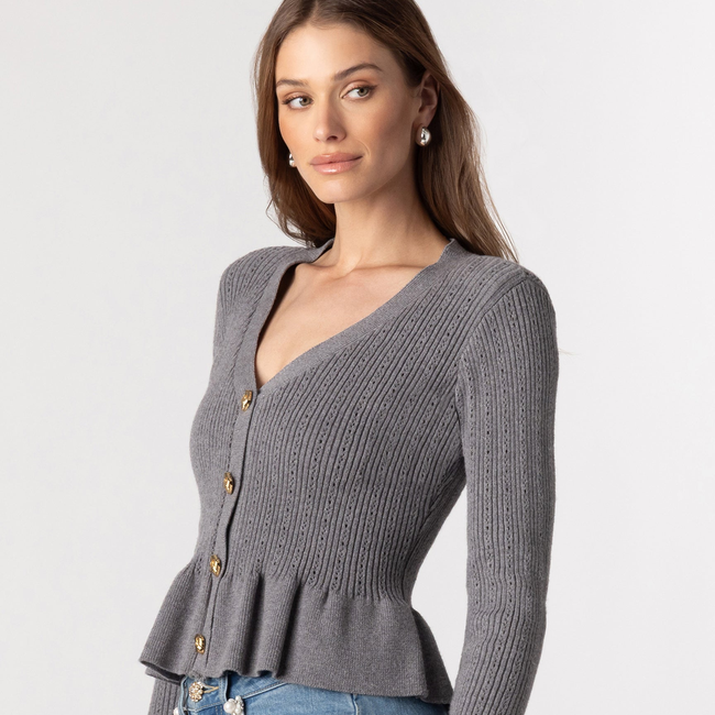 Lirio Pointelle Cardigan-gallery-44400131080442
