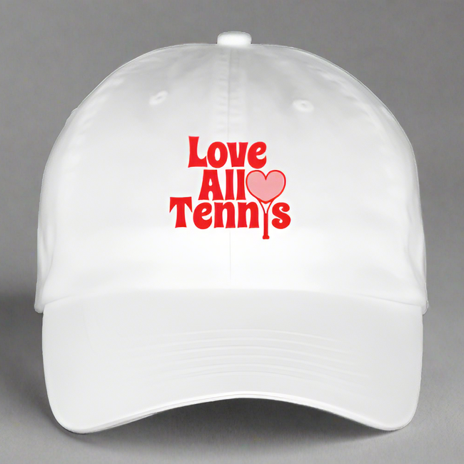 Love All Tennis Women's Baseball Hat-gallery-34074796949585