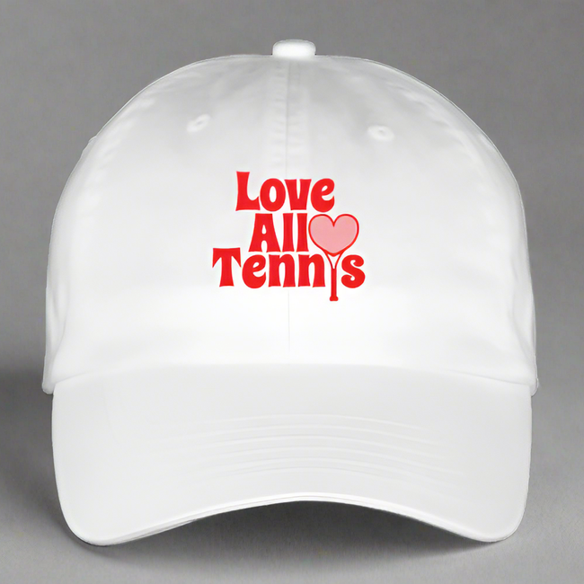 Love All Tennis Women's Baseball Hat-gallery-34074796949585