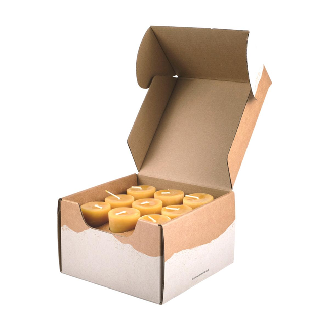 Pure Beeswax Votive Candles-gallery-39117840810230