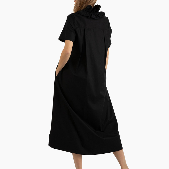 Weekender Ruffle Caftan - Midnight-gallery-50934550397216