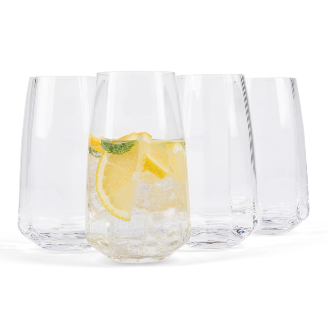 Café Tall Glass Tumbler (4-Piece Set)-gallery-53737637839220
