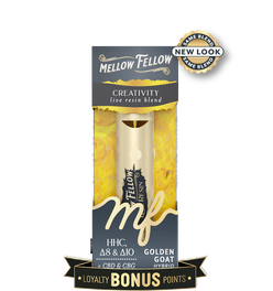 Creativity Blend 2ml Live Resin Disposable Vape - Golden Goat (Hybrid)