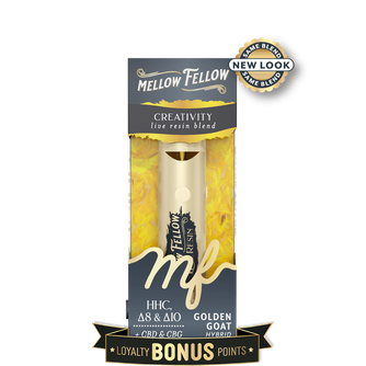 Creativity Blend 2ml Live Resin Disposable Vape - Golden Goat (Hybrid)