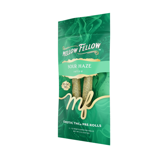 THCa Prerolls - 2 pc 2g Private Reserve Exotic - Sour Haze (Sativa)-gallery-38508445040846