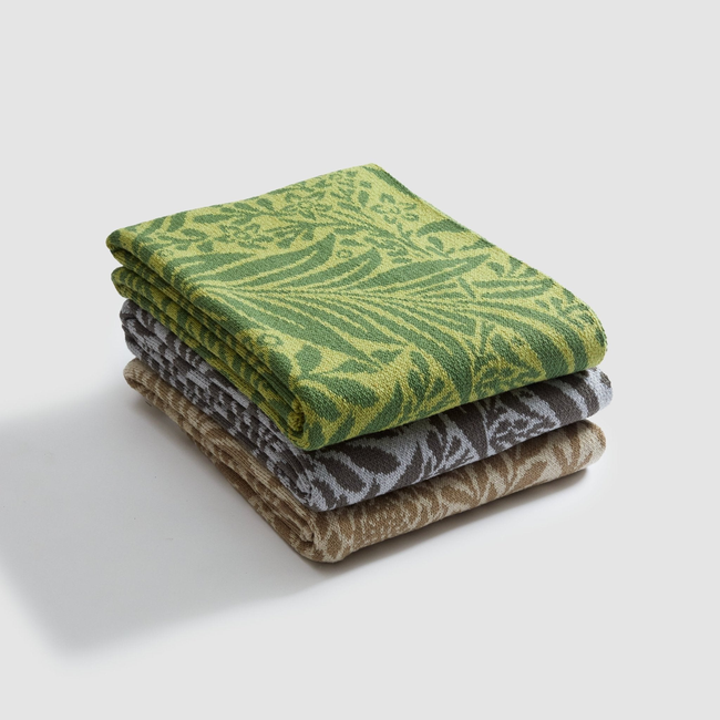 Larkspur Throw Blanket by William Morris-gallery-46682912555299