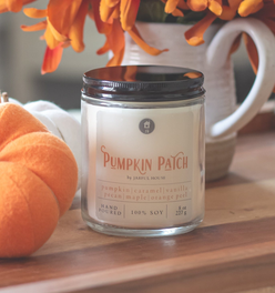 Fall Candle Pumpkin Patch - 8 oz. | Natural Soy Wax Candle