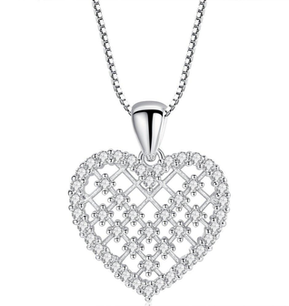 Crystal Heart Necklace