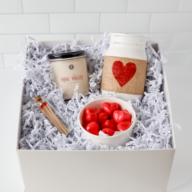 Romantic Rose Valley Candle and Wax Melts Set-gallery-30903442505798