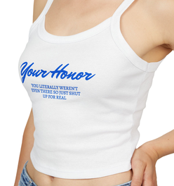 Your Honor Spaghetti Strap Tank Top