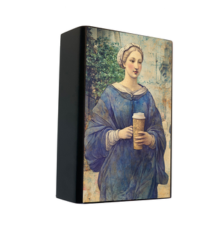 Madonna of the Lattes Artisan Matchbox