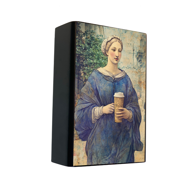Madonna of the Lattes Artisan Matchbox-gallery-33651198787697