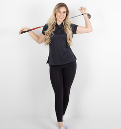 Women's Gamer Polo - Black Heather