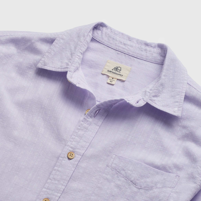 Brian Slub Shirt - Lavender-gallery-45068249858306