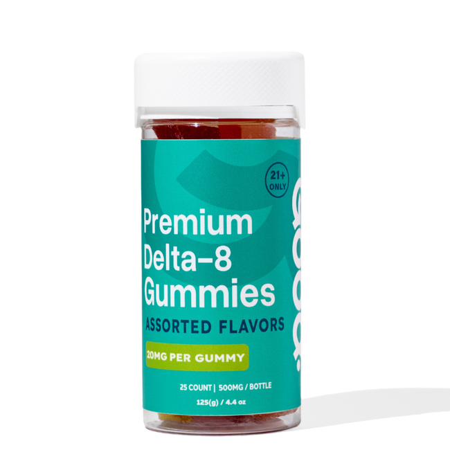 20mg Delta 8 Gummies | 25 Count (500mg Total)-gallery-60390158598453