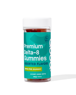 20mg Delta 8 Gummies | 25 Count (500mg Total)