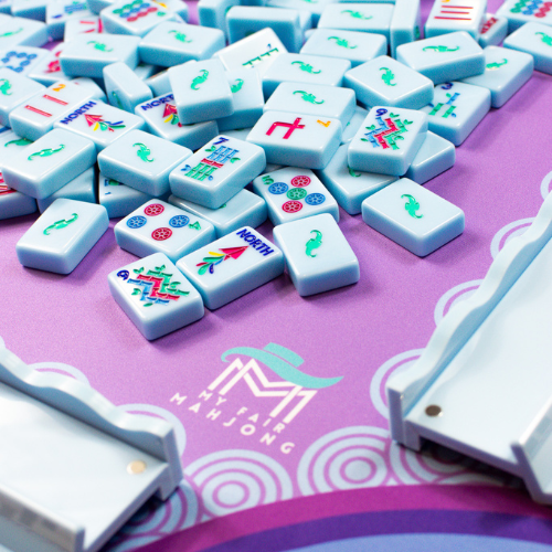 MAHJONG MAT | Confetti | 33" x 33"-gallery-51307936776503