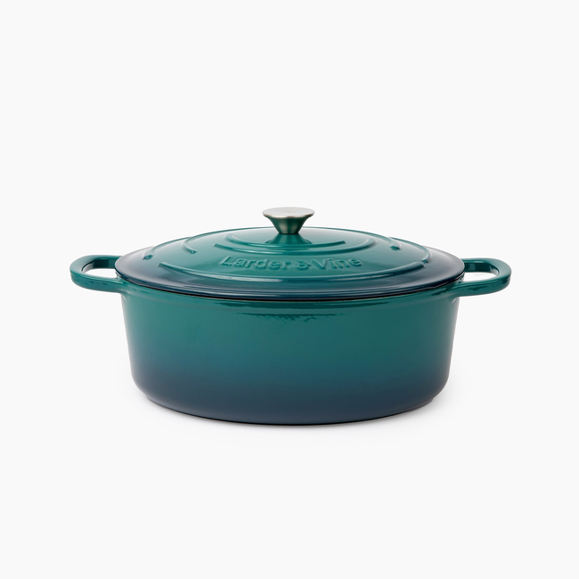 Enameled Cast Iron Oval Dutch Oven | 8QT/7.5L-gallery-53351576469876