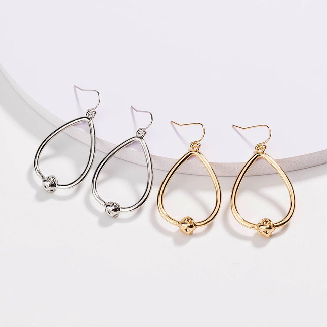 Dainty Love Knot Earrings-gallery-30351633612858