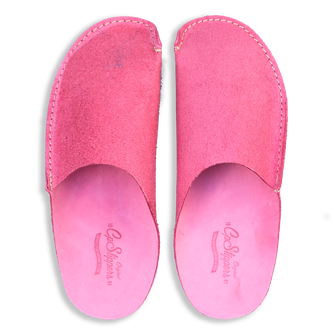 Pink CP Slippers Minimalist