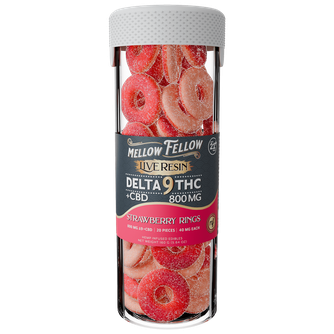 Delta 9 Live Resin Strawberry Rings