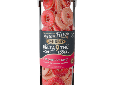 Delta 9 Live Resin Strawberry Rings