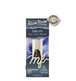 Dream Blend - Live Resin 1ml Disposable Vape - Granddaddy Purp (Indica)