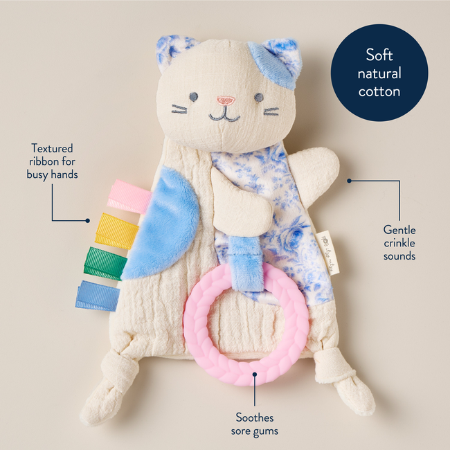 Bitzy Crinkle™ Sensory Crinkle Toy with Teether-gallery-40070819217579