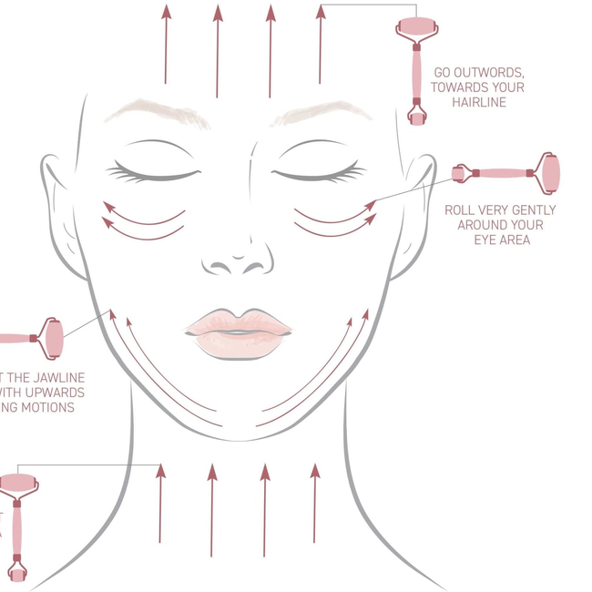 WHITE QUARTZ STONE ROLLER-gallery-39236775936162